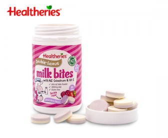 Healtheries 贺寿利 双层牛奶咬咬片 缤纷莓果味 50片 Healtheries 贺寿利 双层牛奶咬咬片 缤纷莓果味 50片